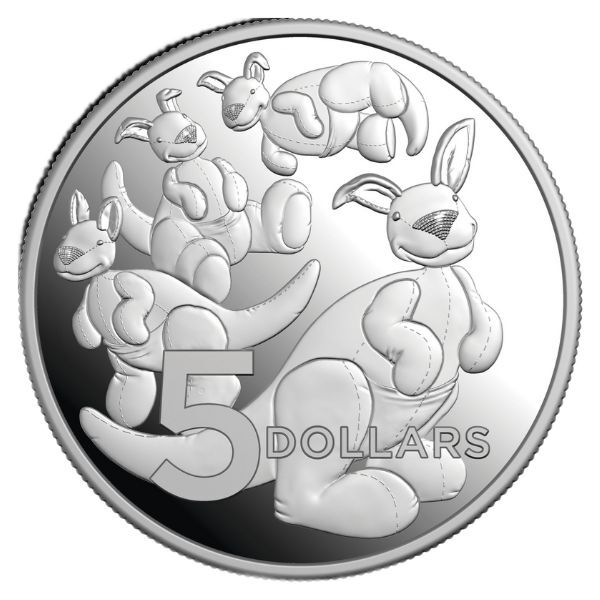 Coin 2024 $5 Proof Baby Coin Toy Kangaroo