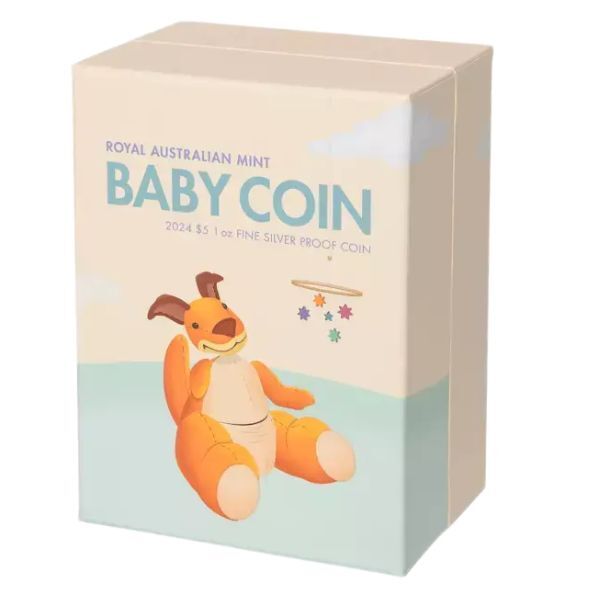 Coin 2024 $5 Proof Baby Coin Toy Kangaroo