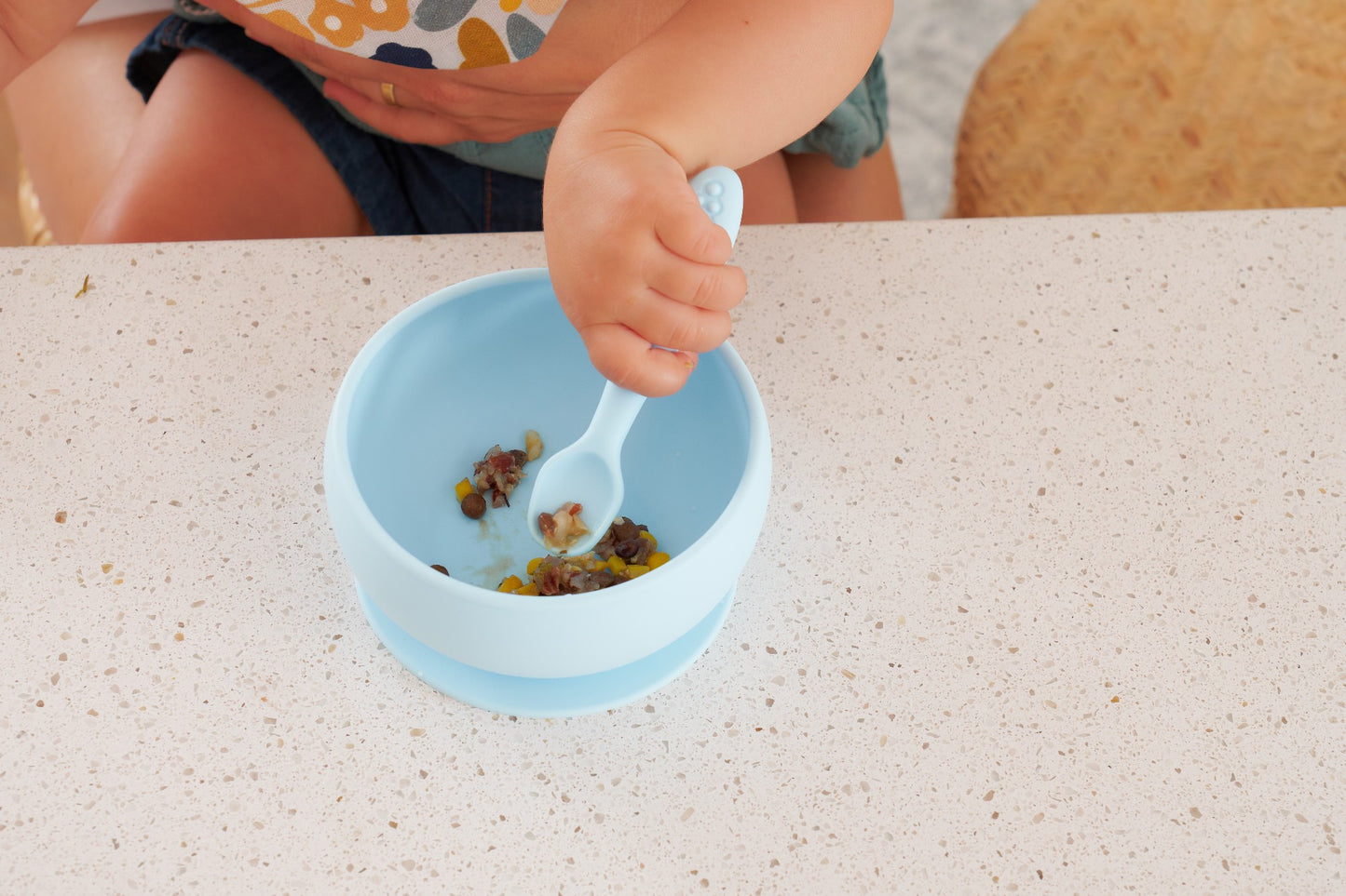 Silicone Suction Bowl - Lilac