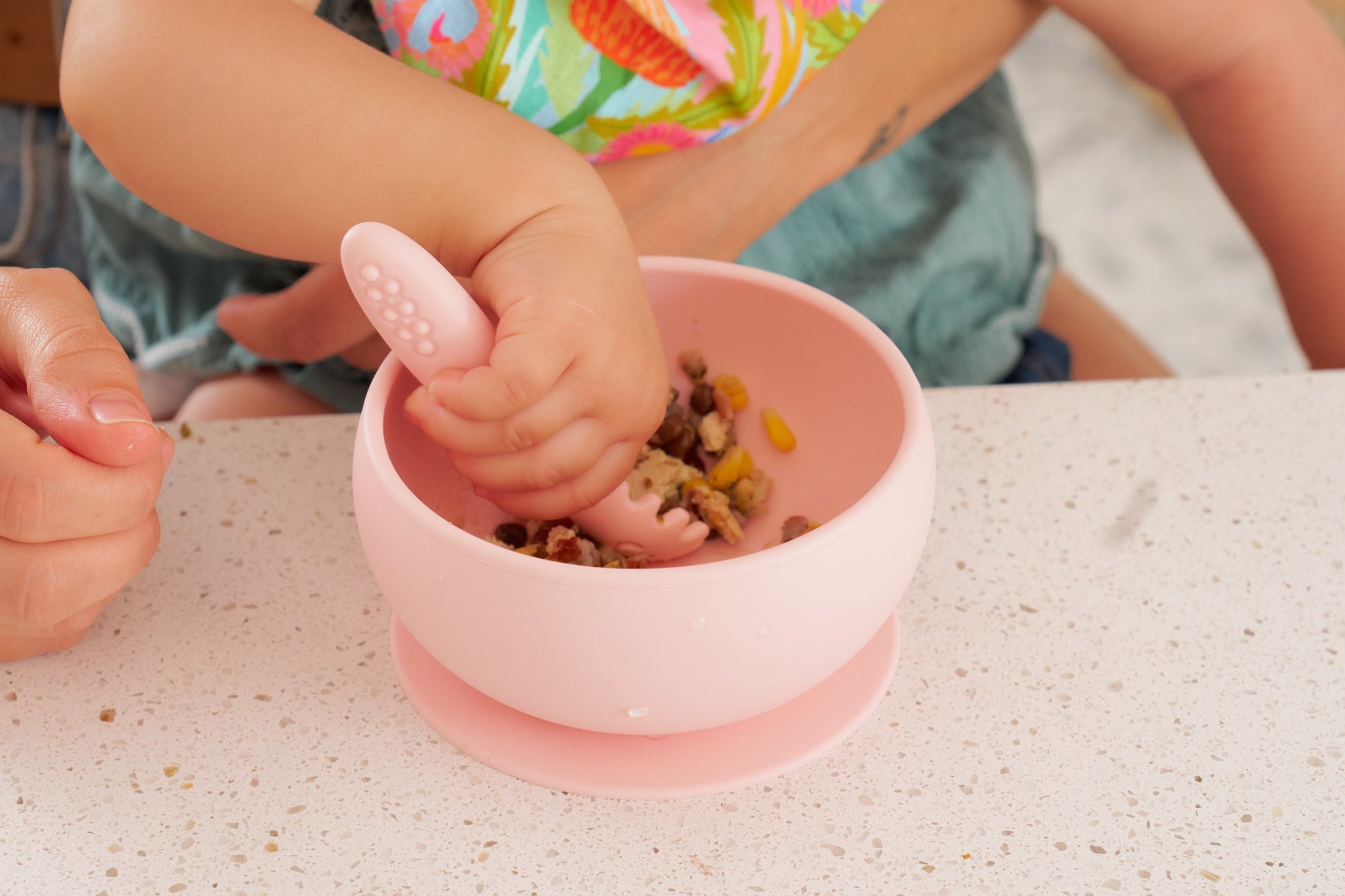 Silicone Suction Bowl - Lilac