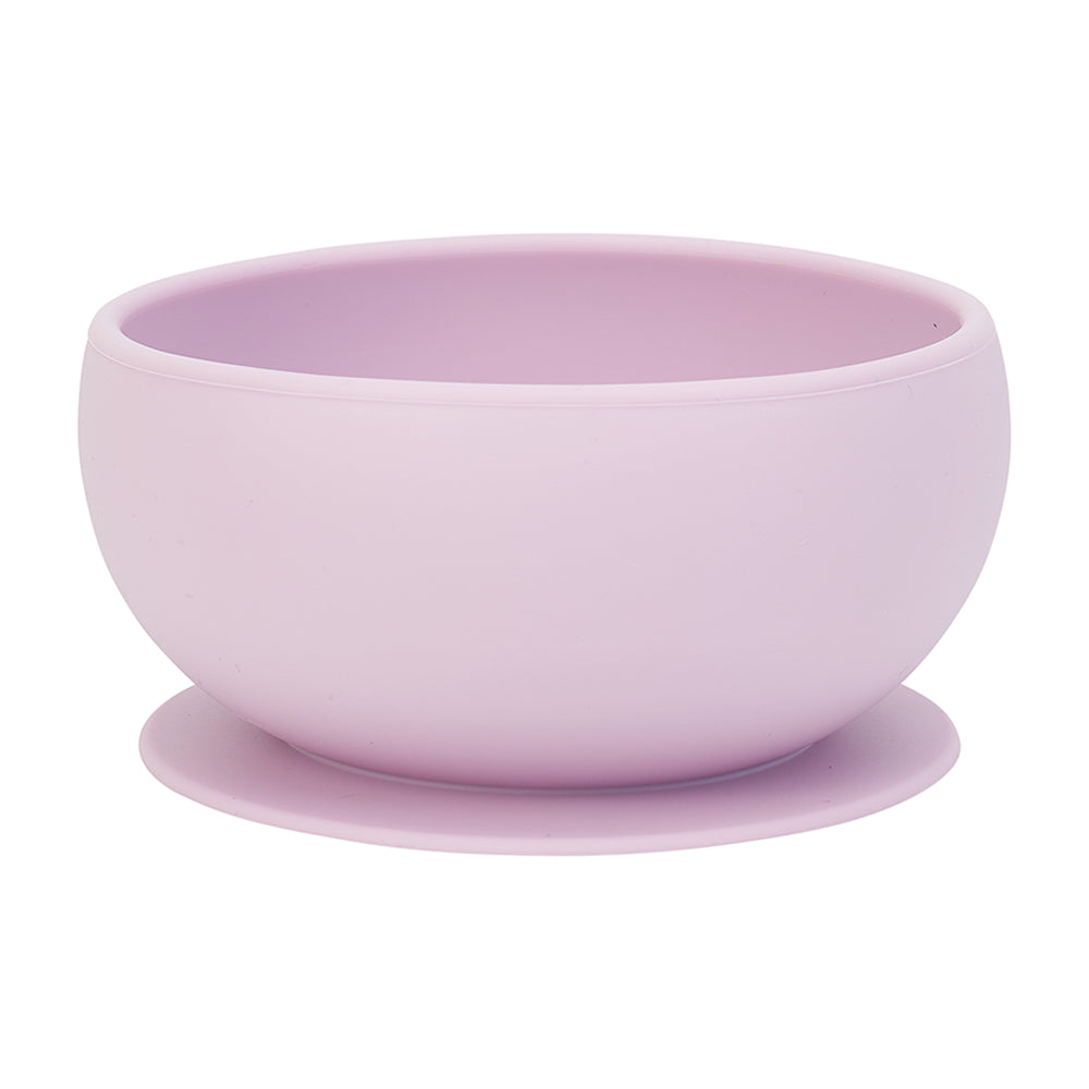 Silicone Suction Bowl - Lilac