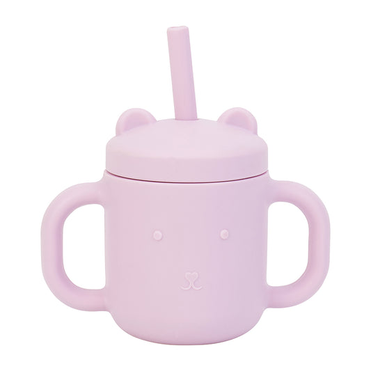Mini Sippi Bear With Handles - Lilac
