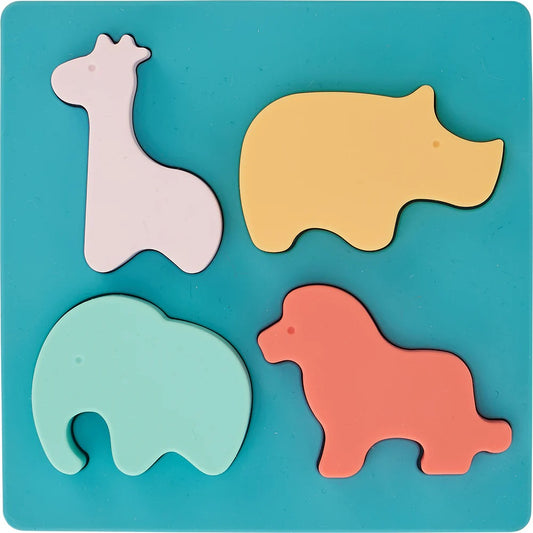 Silicone Puzzle - Land Animal - Annabel Trends