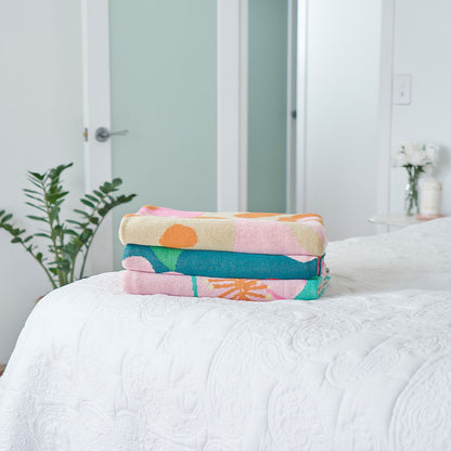 Throw Cotton Knit - Tutti Fruitti