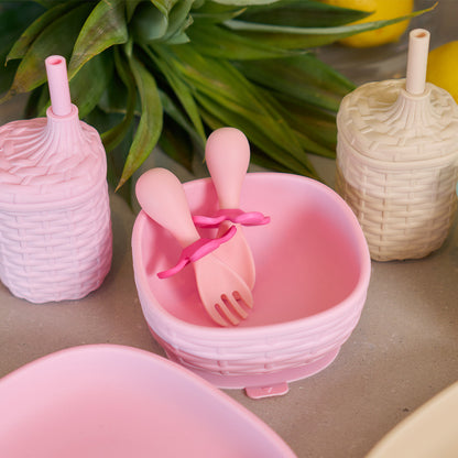 Flower Fork & Spoon Set - Assorted Colours