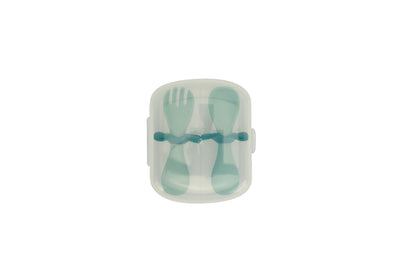 Flower Fork & Spoon Set - Assorted Colours