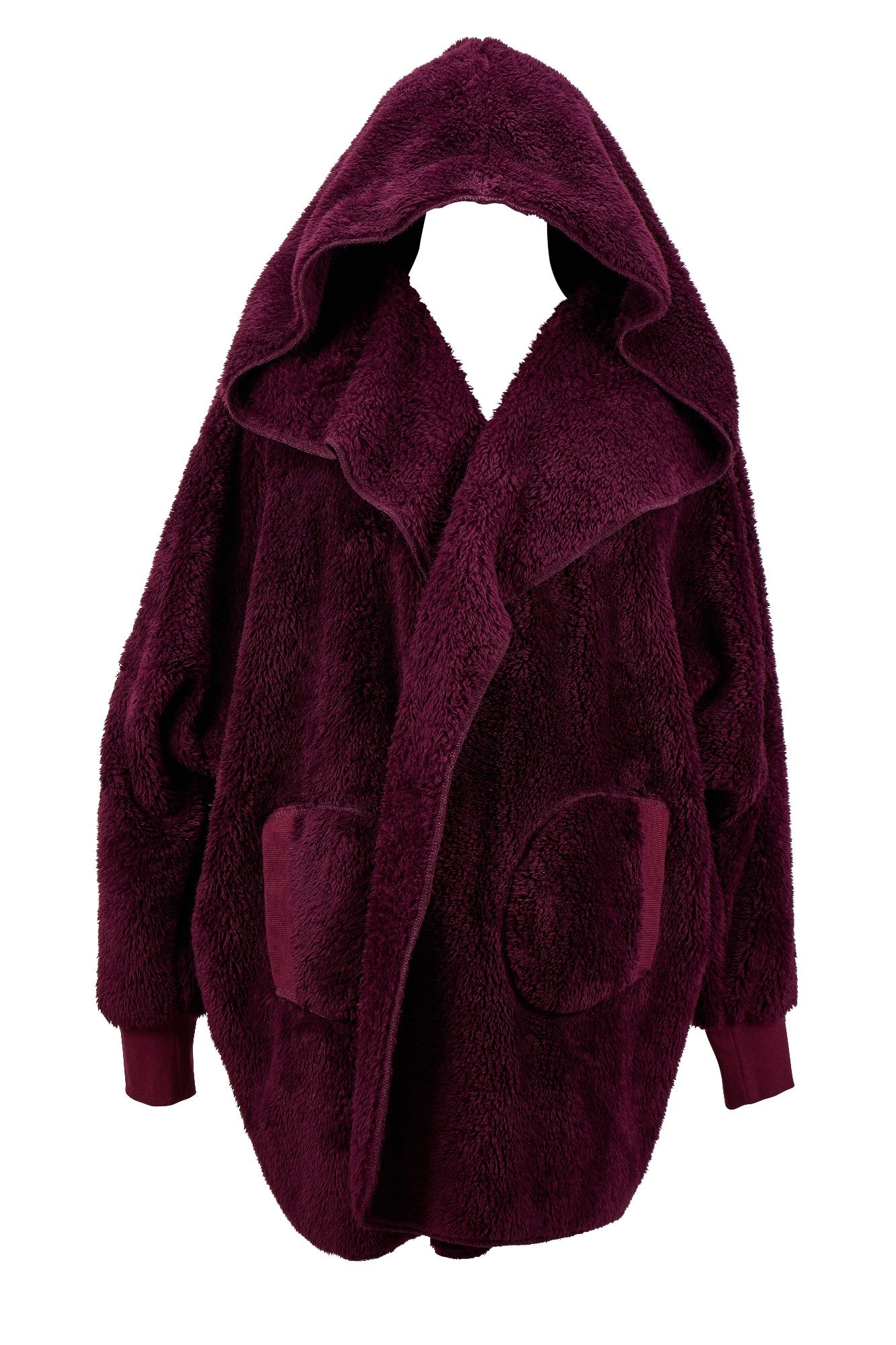 Cosy Luxe Cardi Robe - Mulberry