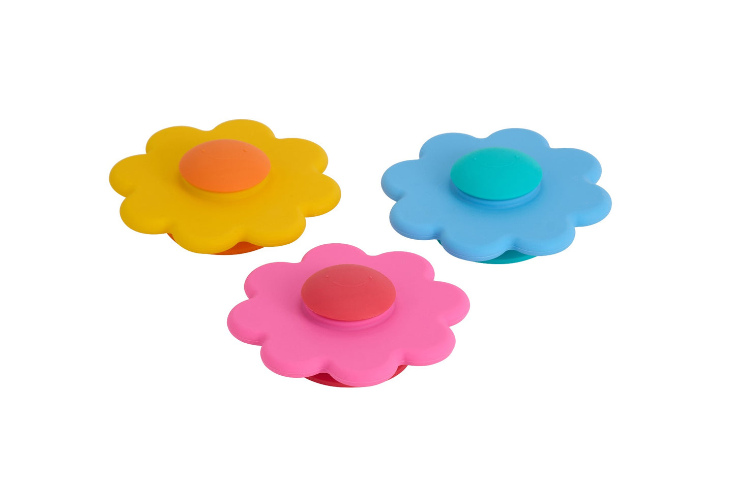 Silicone Daisy Spinner - Assorted Colours