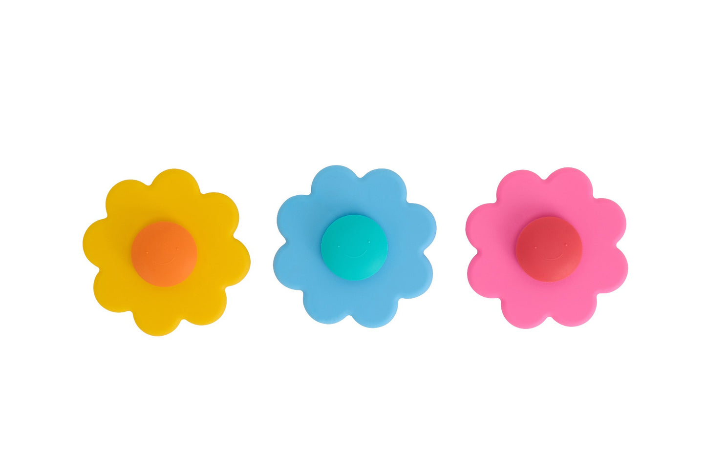Silicone Daisy Spinner - Assorted Colours