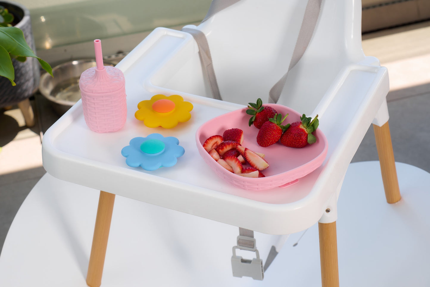 Silicone Daisy Spinner - Assorted Colours