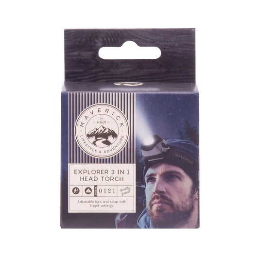 Explorer 3 In 1 Head Torch