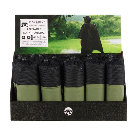 Maverick Reuseable Rain Poncho