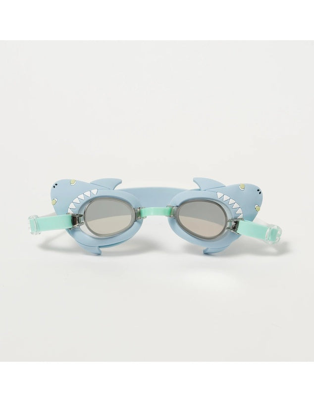 Swim Goggles Shark Aqua