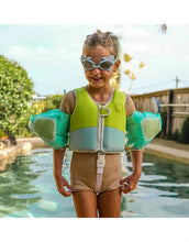 Load image into Gallery viewer, Swim Goggles Shark Aqua
