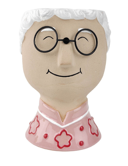 Sale Grandma Planter Light Pink 16cm