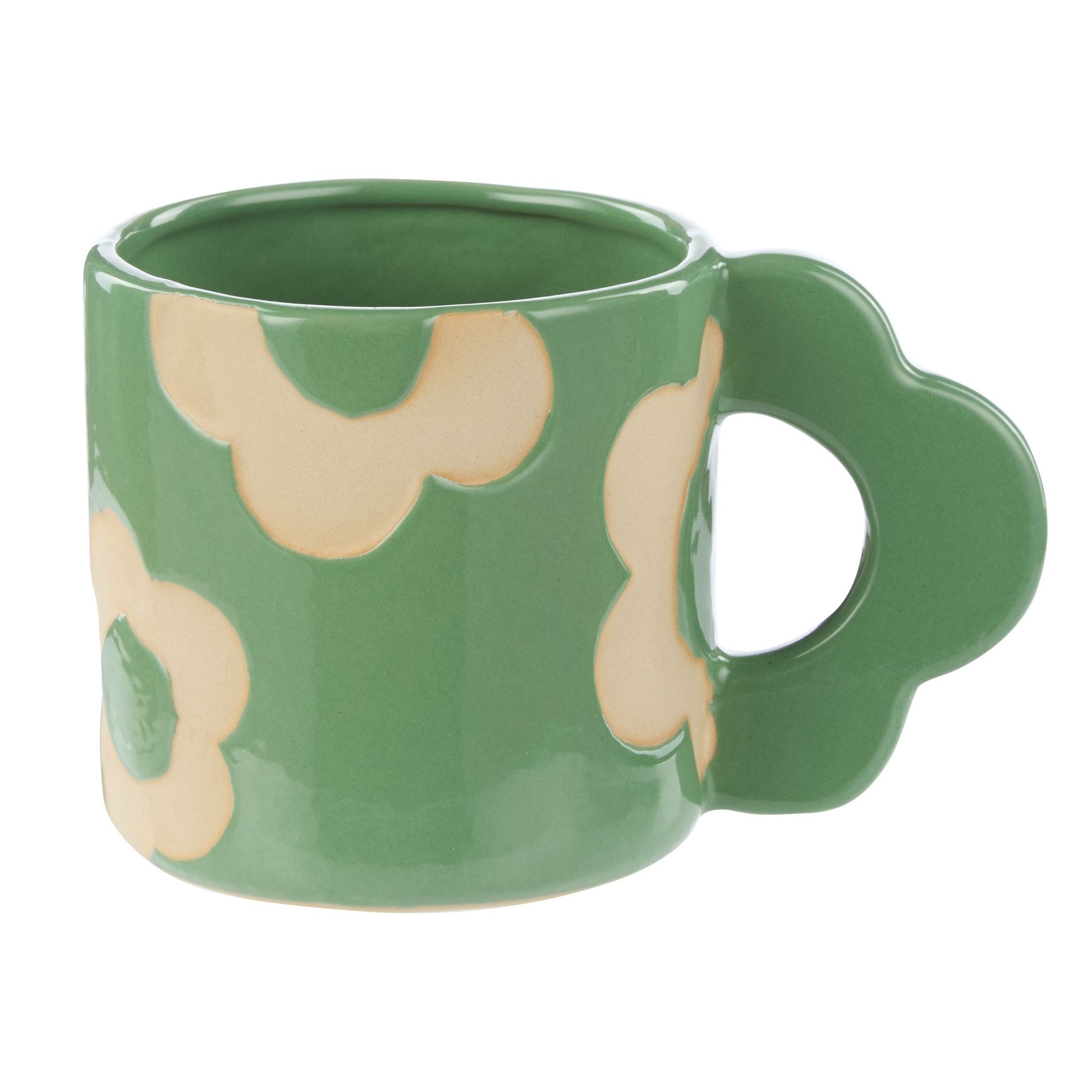 Emporium Posy Flower Mug Green