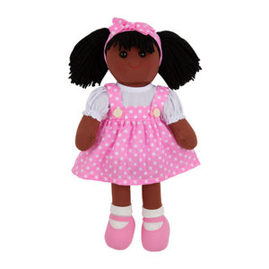 Mimi Doll Pink/white Polkadot Dress