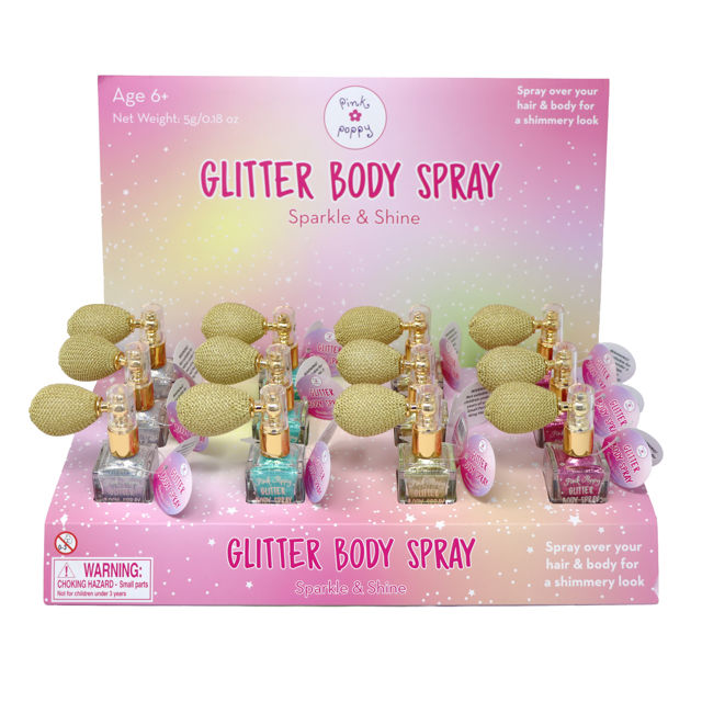 Pink Poppy Sparkle & Shine Glitter Body Spray 