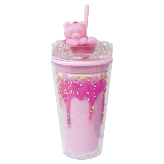 Gummy Bear Drinking Cup Pink