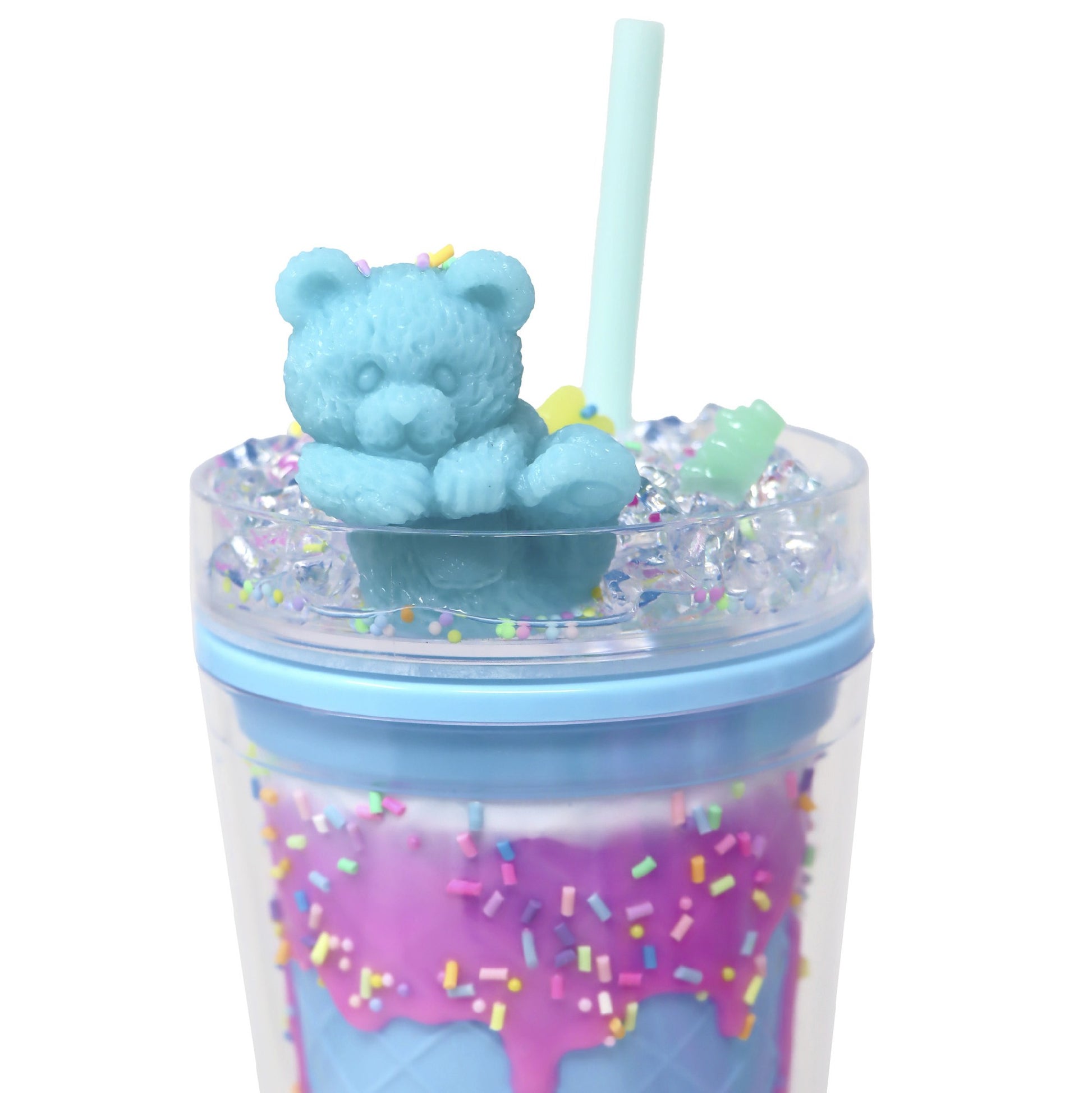 Gummy Bear Drinking Cup Blue