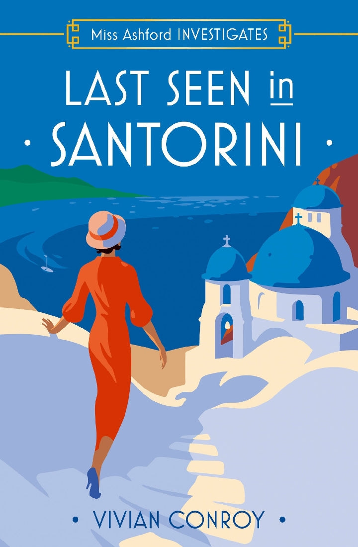 Last Seen In Santorini - Vivian Conroy