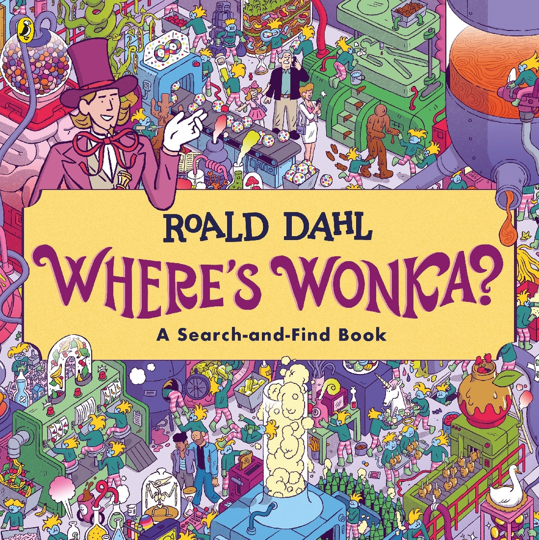 Where's Wonka?: A Search-and-find Book