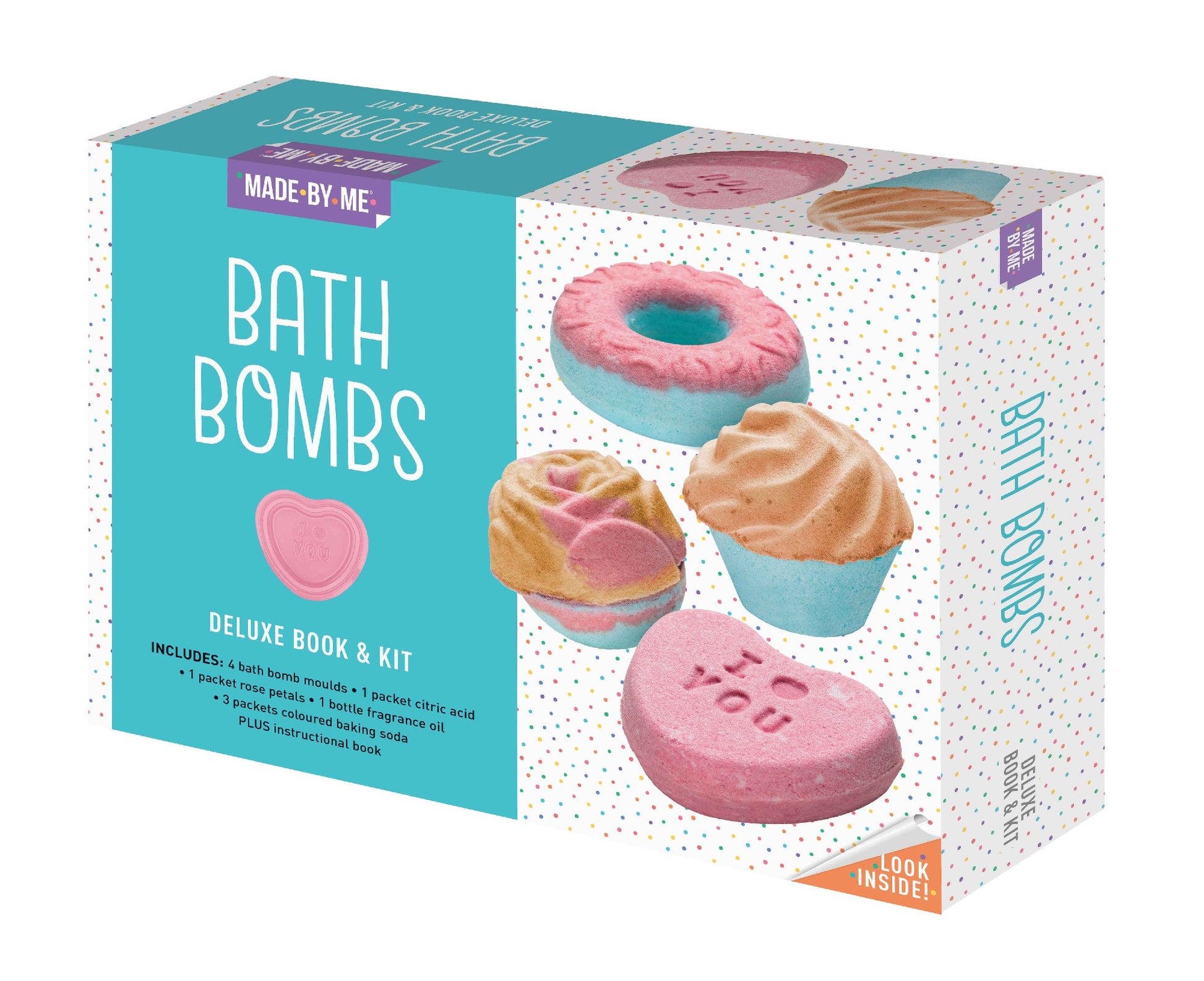 Made By Me Bath Bombs Deluxe Book & Kit