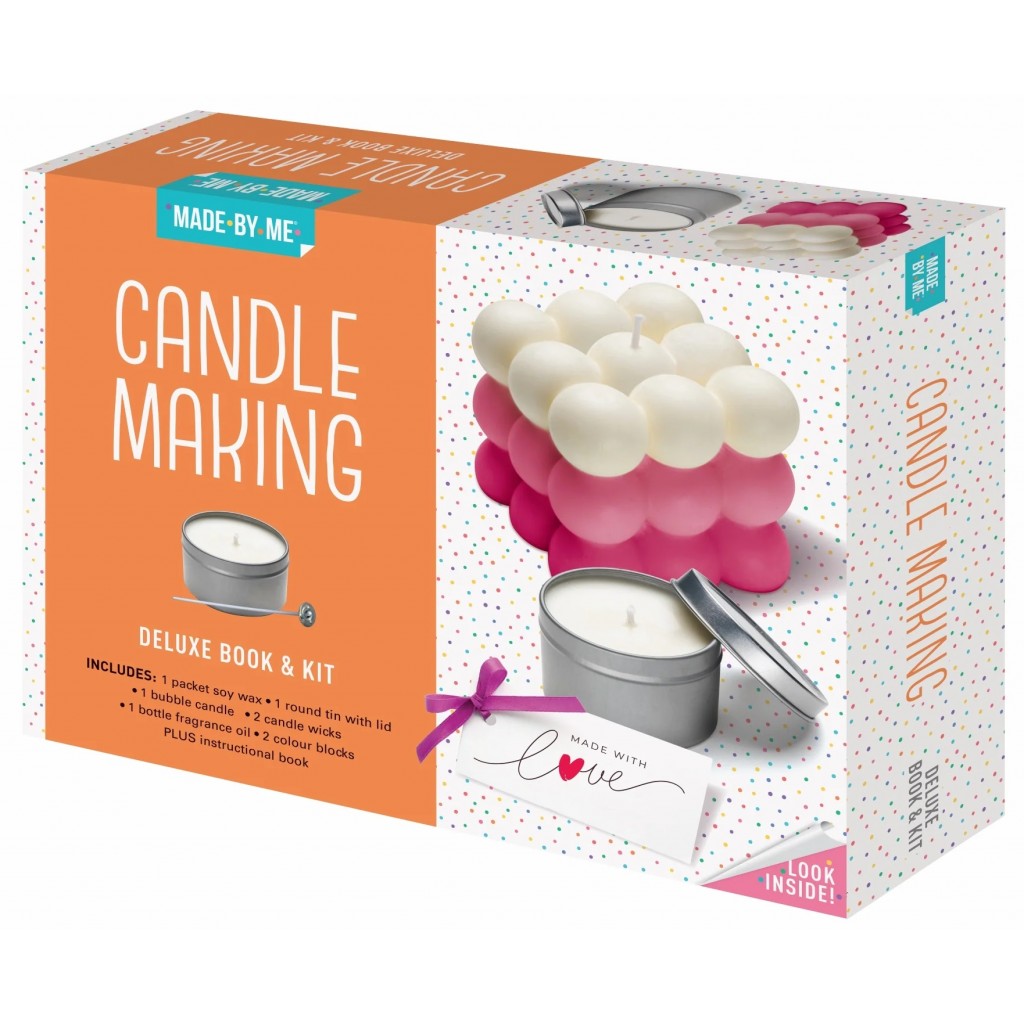 Made By Me Candle Making Deluxe Book & Kit
