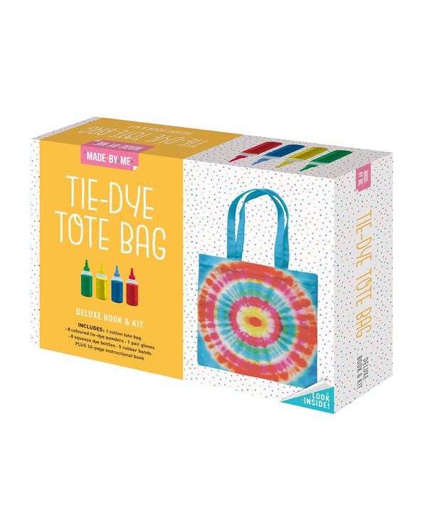 Made By Me Tie-dye Tote Bage Deluxe Book & Kit