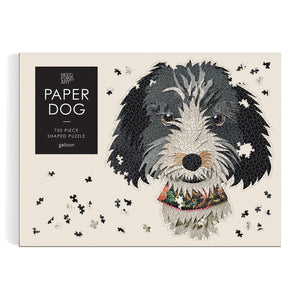 Paper Dog Shaped Puzzle 750pc