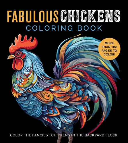 Fabulous Chickens Coloring 