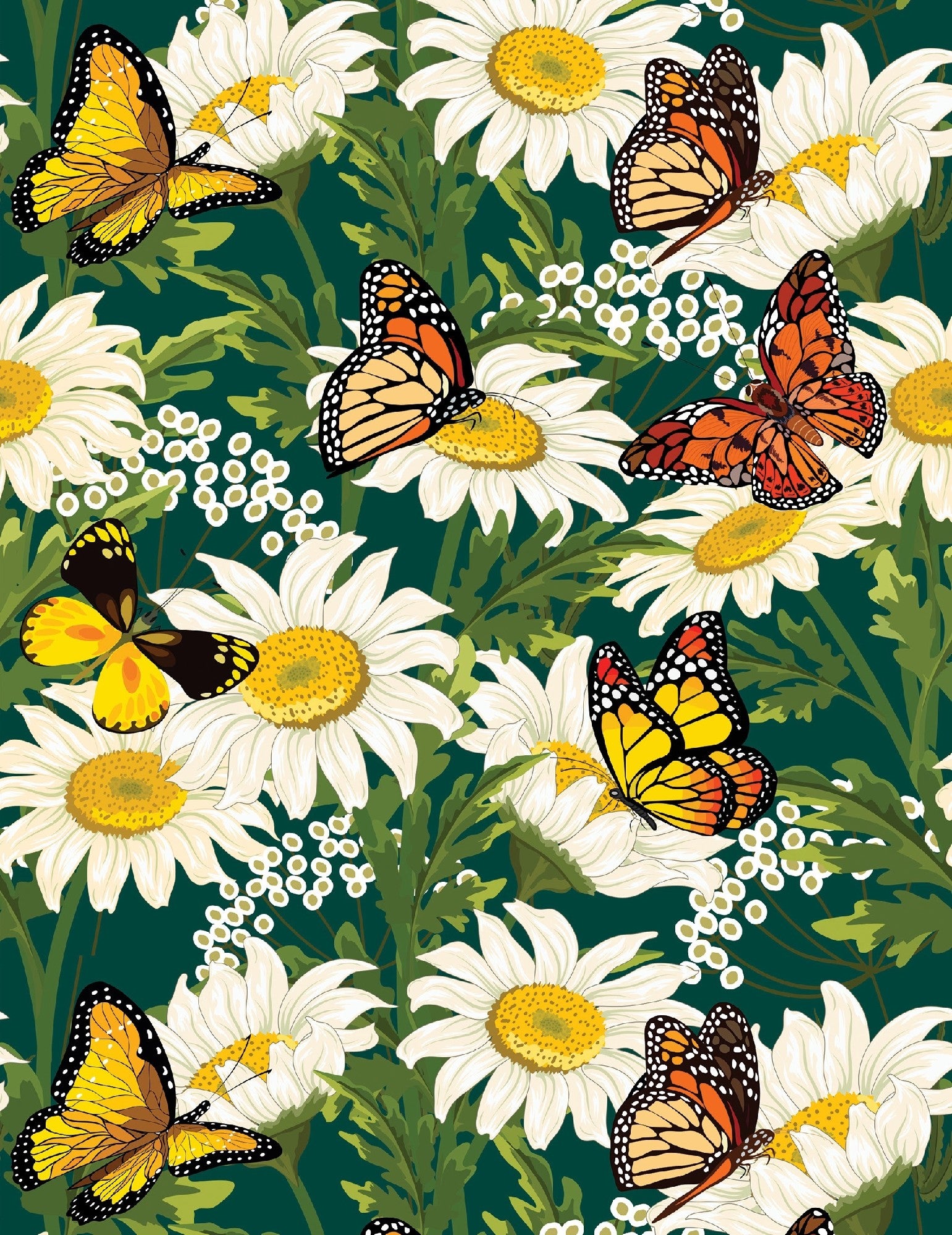 Butterflies And Daisies Journal