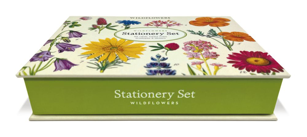 Cavallini Stationary Set Wildflowers