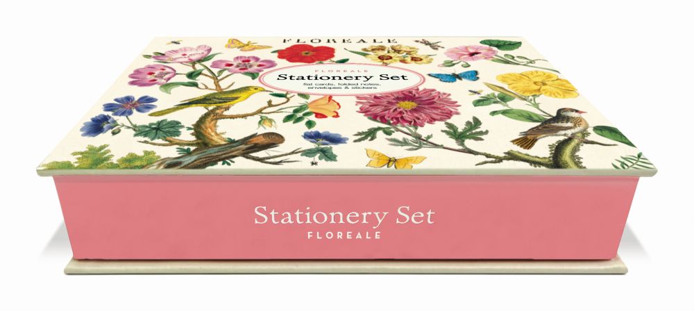Cavallini Stationary Set Floreale