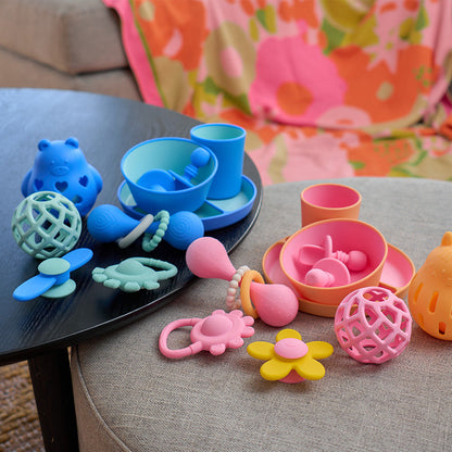 Silicone Ball Teether - Pink