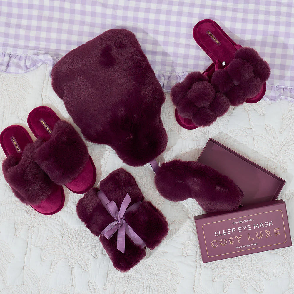 Heat Pillow Cosy Luxe - Mulberry