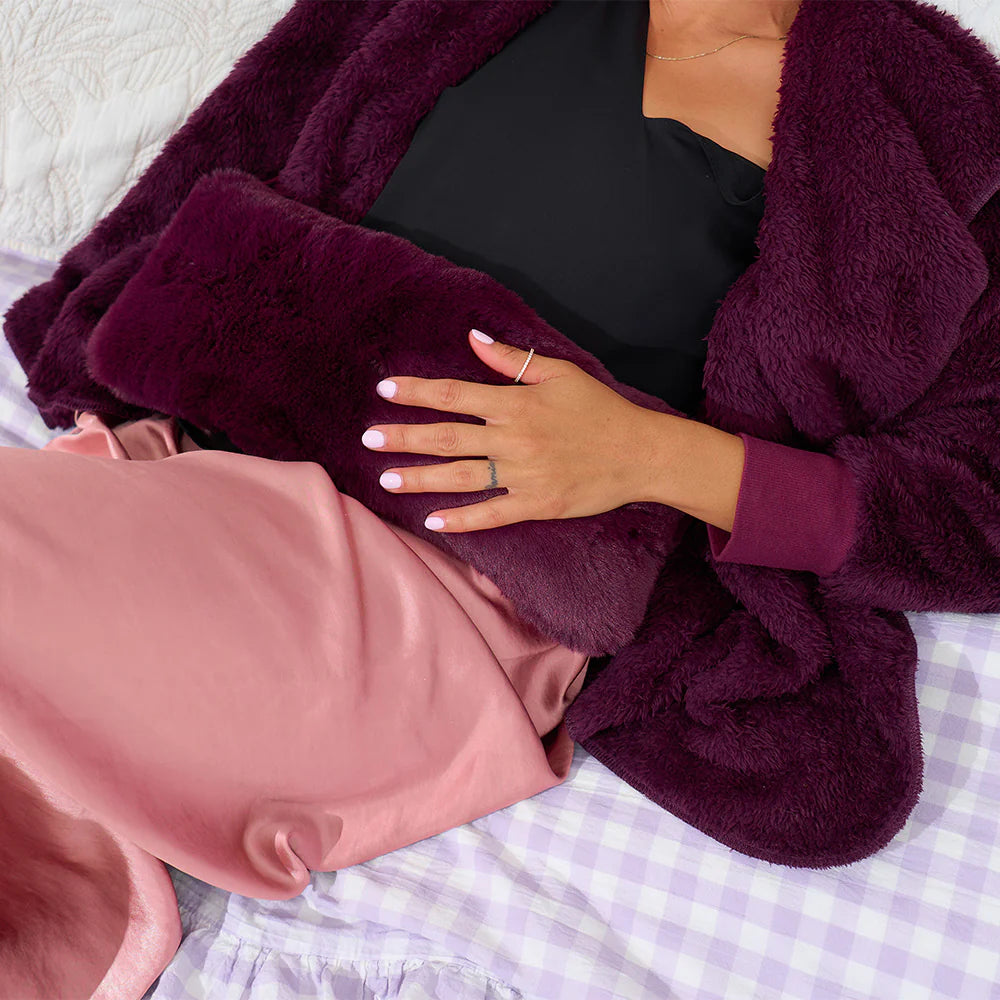 Heat Pillow Cosy Luxe - Mulberry
