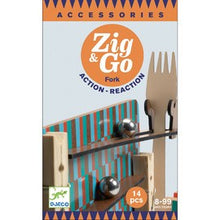 Load image into Gallery viewer, Djeco Zig &amp; Go Fork 14pc Set
