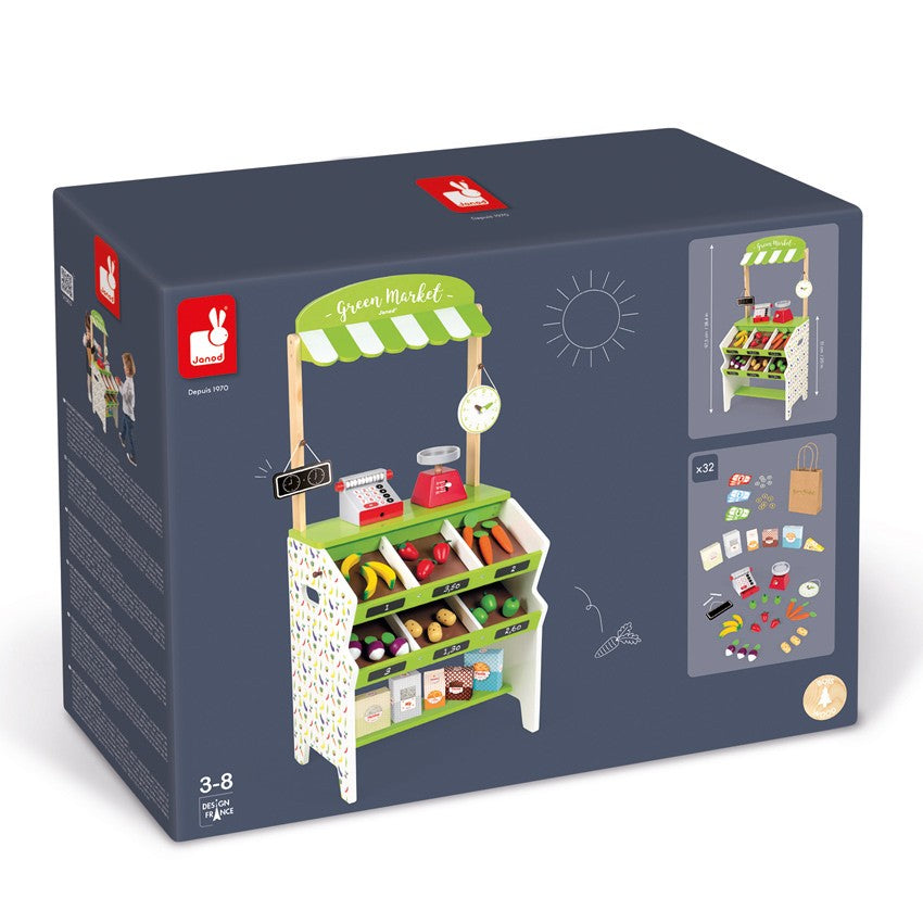 Janod Green Grocer Set