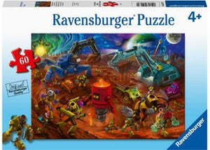 Puzzle 60pc Space Construction Age 4+