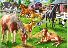 Load image into Gallery viewer, Puzzle Happy Horses 60pc
