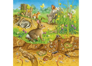 Puzzle 3x49 Animals In Their Habitats