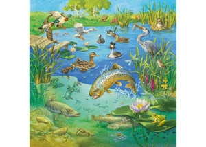 Puzzle 3x49 Animals In Their Habitats