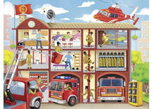Load image into Gallery viewer, Puzzle 100xl Firehouse Frenzy
