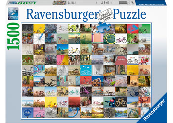 Puzzle 1500pc 99 Bicycles And More