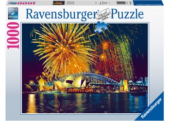 Puzzle 1000pc Fireworks Over Sydney Ravensburger
