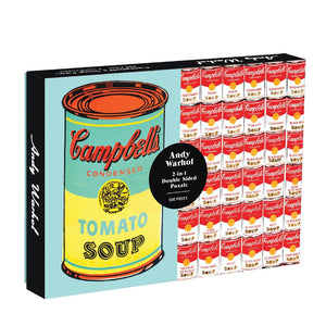 Andy Warhol Soup Dbl Side Puzzle 500pc