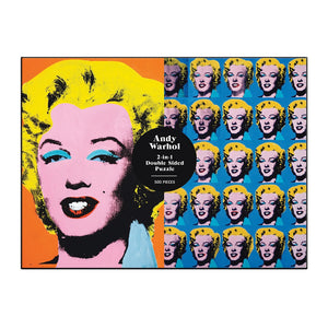 Andy Warhol Marilyn Double Sided Puzzle 500pc