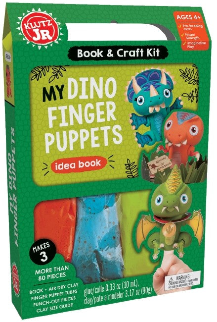 My Dino Finger Puppets (klutz Jr)